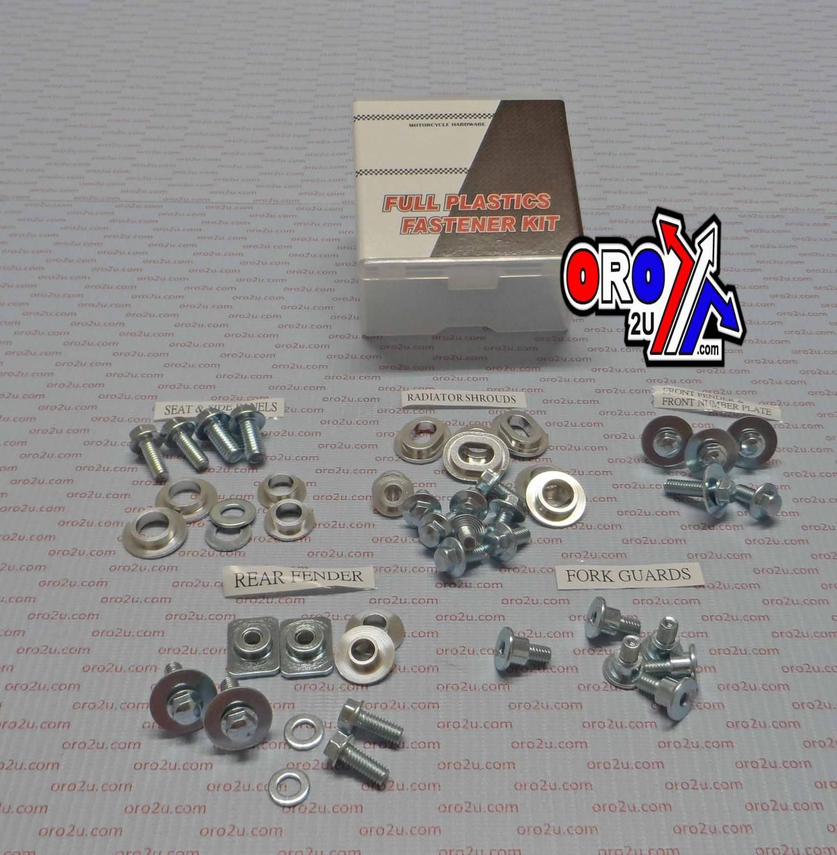 PLASTIC BOLT KIT YAMAHA STYLE, FULL PLASTIC FASTENER KIT - Image 2
