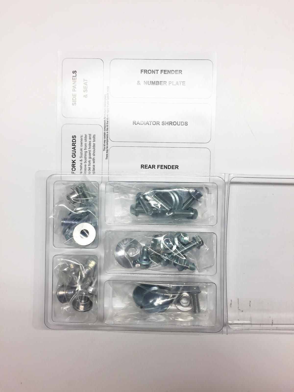 PLASTIC BOLT KIT CR 125/250, BOLT HARDWARE HON-9092102