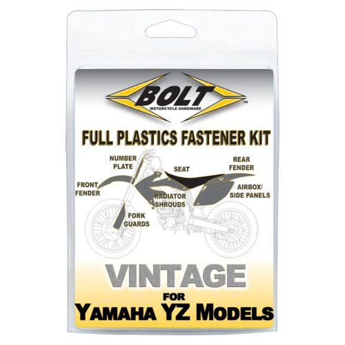 PLASTIC BOLT KIT YZ 125/250/490 87-90, BOLT HARDWARE YAM-8790101