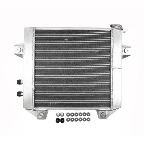 SIDECAR RADIATOR KIT, SPAL FAN, SHROUD, QUAD PASS, HIGH EFFICIENCY