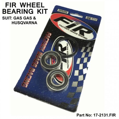WHEEL BEARING KIT FRONT REAR, GASGAS, FIR [