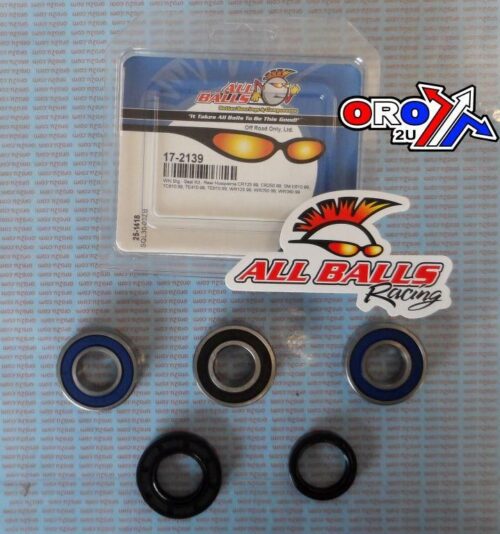 WHEEL BEARING KIT REAR 1999 HUSKY CR SM TC TE WR ALLBALLS 25-1418