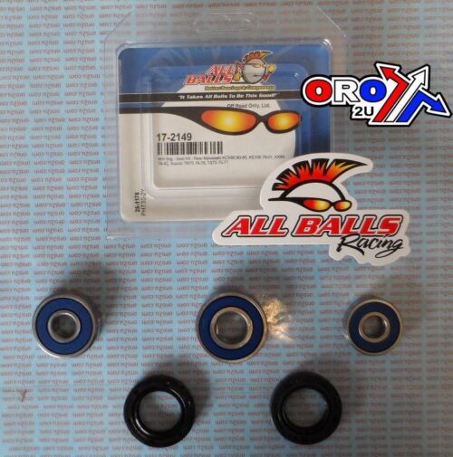 WHEEL BEARING KIT REAR 74-01 KAW/SUZ 75/80/100, ALLBALLS 25-1176 DIRT/ROAD
