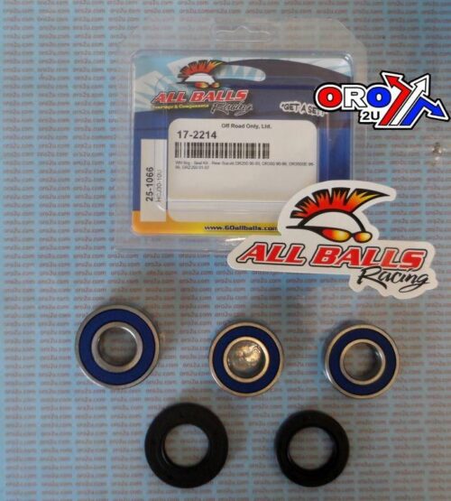 WHEEL BEARING KIT REAR 90-07 SUZ DR350/DRZ250, ALLBALLS 25-1066 DIRT