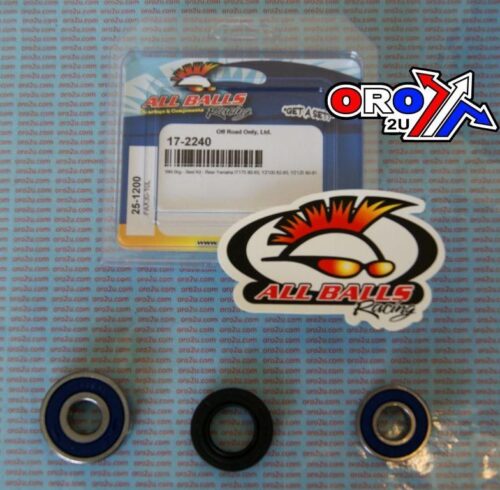 WHEEL BEARING KIT REAR 80-83 IT175/YZ100/125, ALLBALLS 25-1200 DIRT