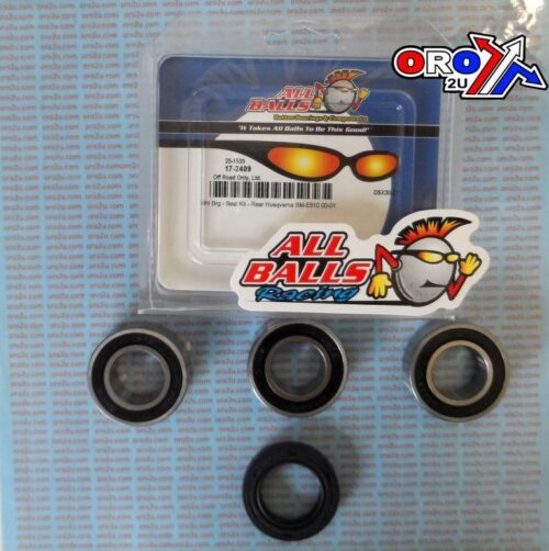 WHEEL BEARING KIT REAR 99-03 HUSKY SM/TE 610, ALLBALLS 25-1535 DIRT