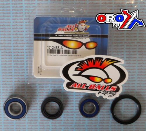 WHEEL BEARING KIT FRONT 05-06 HONDA FMX650, ALLBALLS 25-1596 ROAD
