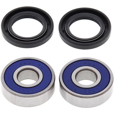 WHEEL BEARING KIT FRONT & REAR 93-22 HON/SUZ/YAM 50-125, ALLBALLS 25-1025 DIRT/ROAD