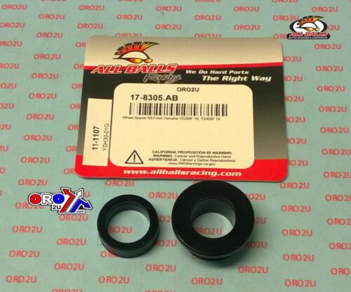 WHEEL SPACER FRONT KIT YZ250F YZ450F, ALLBALLS 11-1107 YAMAHA, Yamaha YZ250F 19-20, YZ450F 19-20