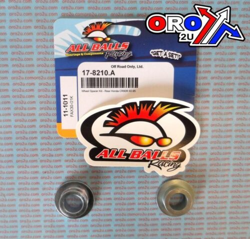 WHEEL SPACER KIT CR80R 92-95, ALLBALLS 11-1011 HONDA REAR
