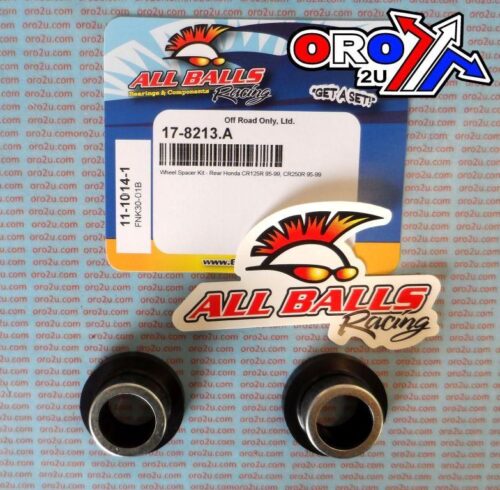 WHEEL SPACER KIT CR 95-99, ALLBALLS 11-1014-1 HONDA REAR