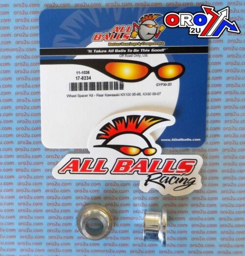 NO LONGER MADE . WHEEL SPACER KIT KX80 KX100, ALLBALLS 11-1035 KAWASAKI