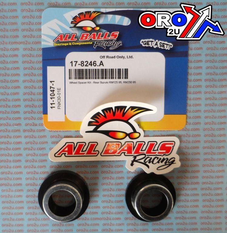 WHEEL SPACER KIT RM 1995, ALLBALLS 11-1047-1 SUZUKI REAR - Image 2