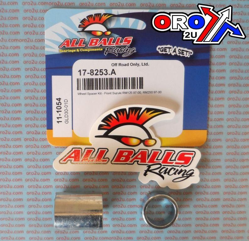 WHEEL SPACER KIT RM125 97-00, ALLBALLS 11-1054 FRONT RM250 - Image 2