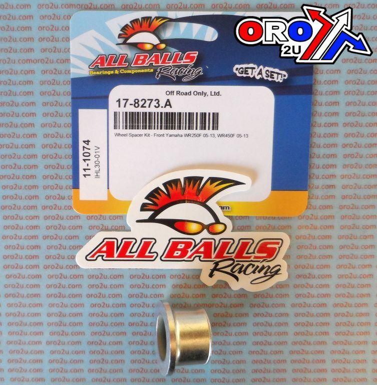 WHEEL SPACER KIT WR250F 05-13, ALLBALLS 11-1074 YAMAHA 450 - Image 2