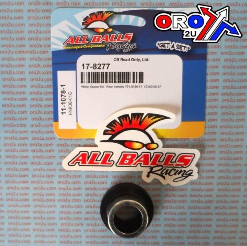 WHEEL SPACER KIT YZ125 YZ250, ALLBALLS 11-1078-1 YAMAHA