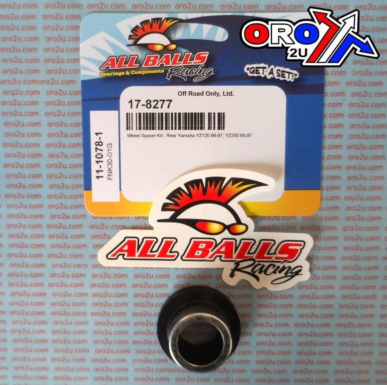 WHEEL SPACER KIT YZ125 YZ250, ALLBALLS 11-1078-1 YAMAHA