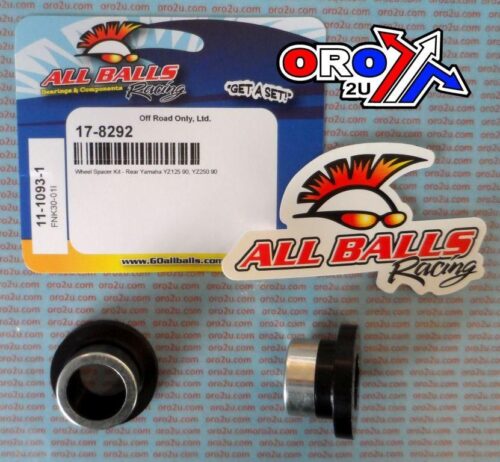 WHEEL SPACER KIT YZ 1990, ALLBALLS 11-1093-1 YAMAHA