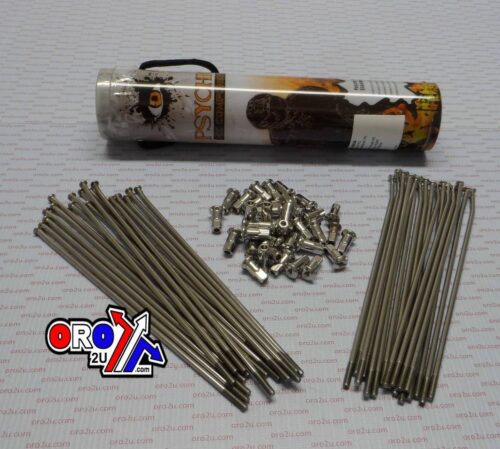 SPOKE SET STAINLESS STEEL, PSYCHIC MX-06043