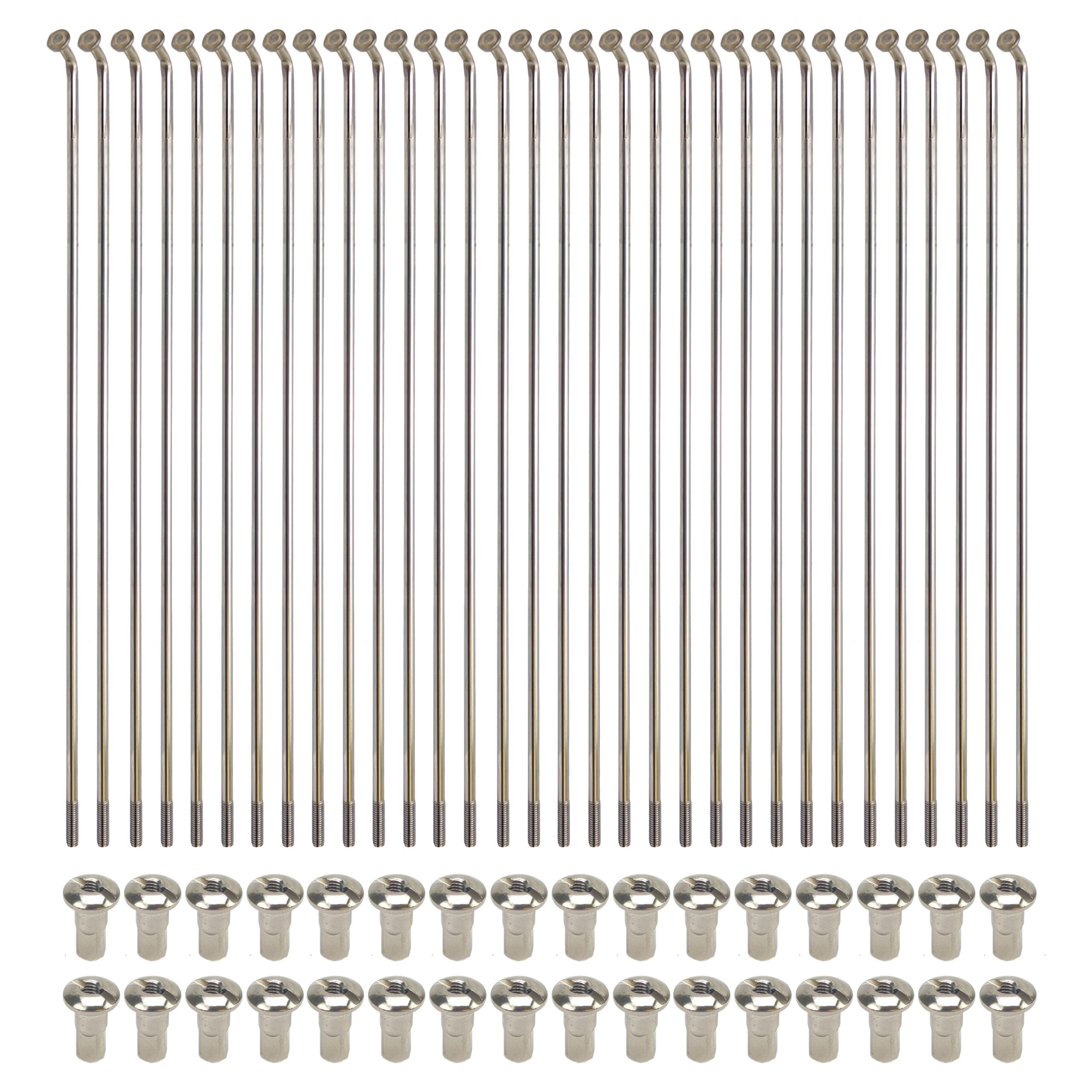 SPOKE SET 21″x 36 MAICO 73-80, CROSS CENTER 50-0283 FRONT, CC50-283, CC50-0283