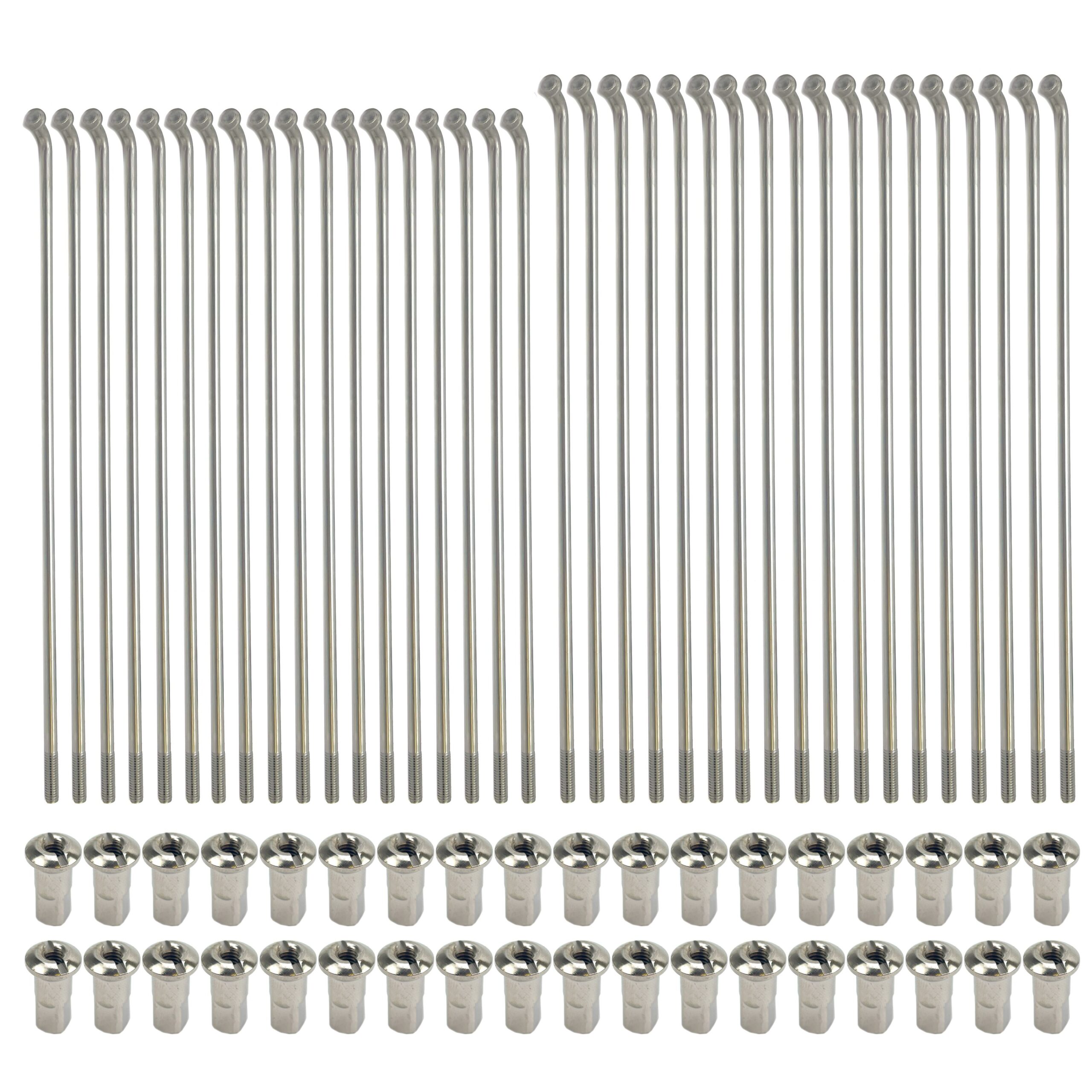 SPOKE SET 14"x 36 XR 80 85-89, REAR 10G/250-36 CROSS CENTER 50-0150 - Image 2