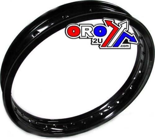 RIM 215 x 18 36H MTX MOTO ALLOY RIM BLACK 85-135