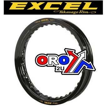 RIM 215-19 EXCEL 36 HOLE BLACK, EXCEL GEK409 TAKASAGO