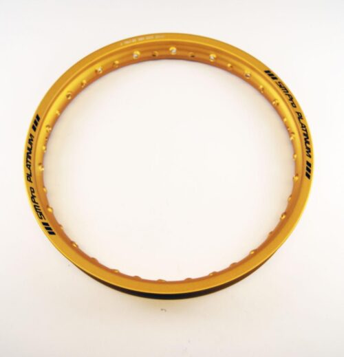 RIM 185-19 36H GOLD SM PRO, GLOSS PLATINUM ALLOY RIM, R820236, RP82.02.36 GLOSS RIM