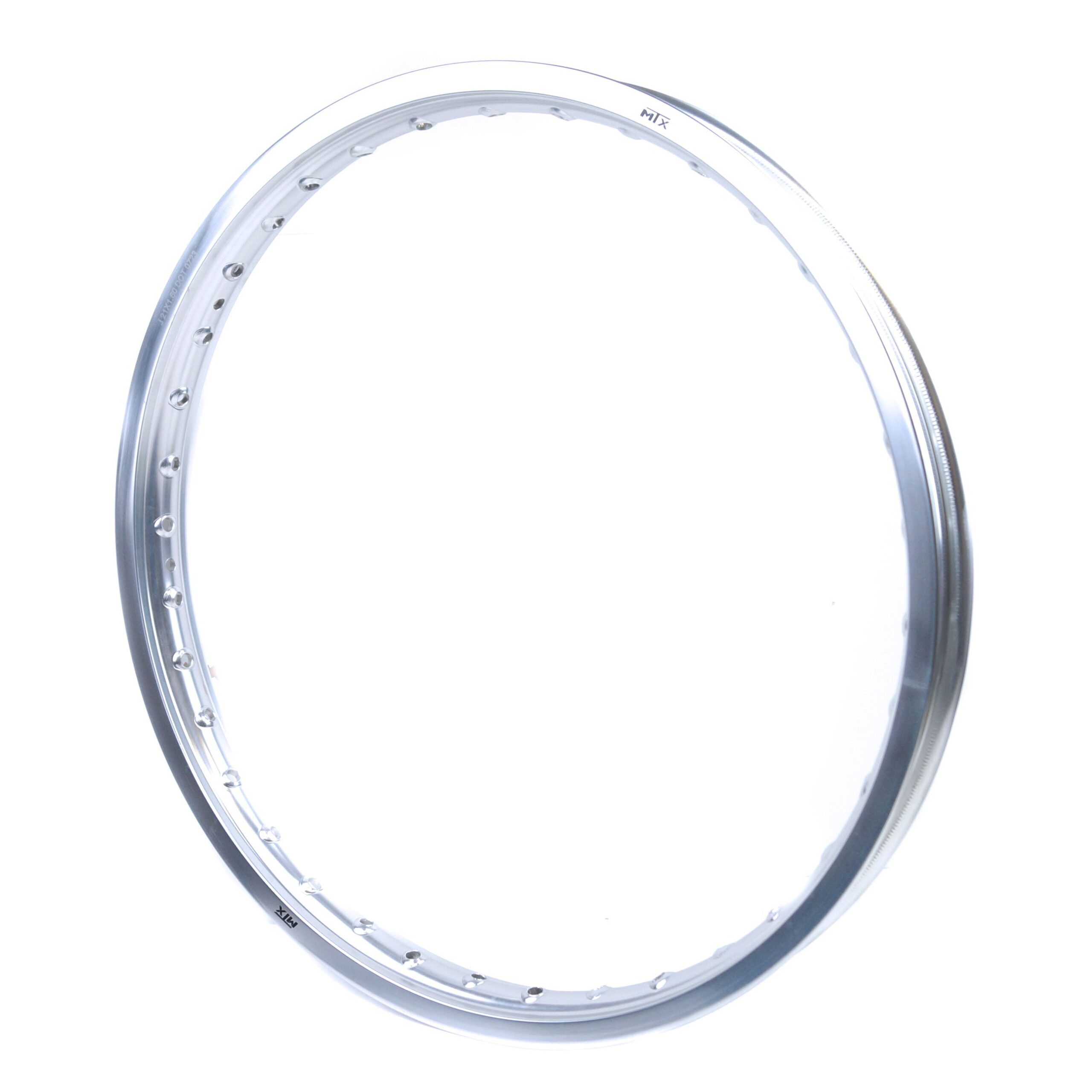 RIM 160 x 21 36H MTX MOTO ALLOY RIM SILVER - Image 3