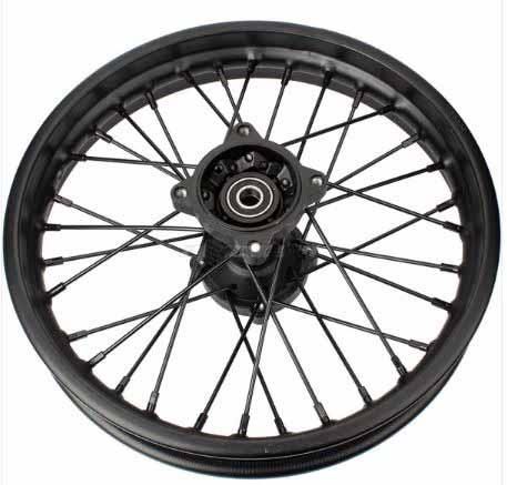 REAR WHEEL 14-90/100, CRF70 KLX BBR Pit Dirt Bike