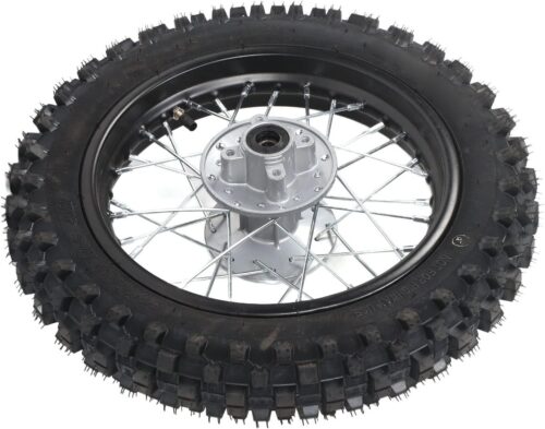REAR WHEEL 10″ PIT BIKE 12MM AXLE, 10-2.50, DISK BRAKE