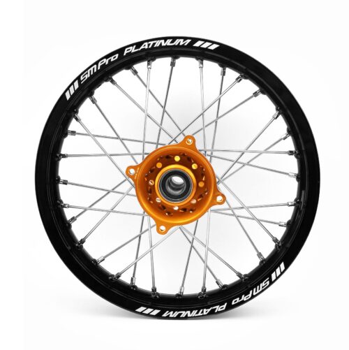 16×1.85 WHEEL KTM 85 RACE, SILVER RIM, ORANGE HUB, RACE SP05706610099