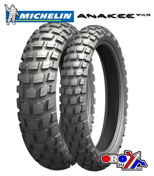 110/80-18 (58S) MICHELIN ANAKEE WILD, REAR TRAIL TYRE 541241, ROAD, MC
