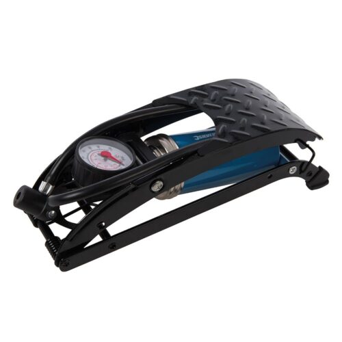 Foot Pump Single Barrel WITH GAUGE