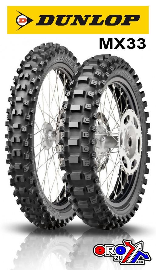90/100-14 49M TT GEOMAX MX33 DUNLOP, 636109 - Image 2