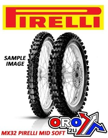 19-100/90 MX32 MID SOFT, PIRELLI SCORPION TYRE 2588400