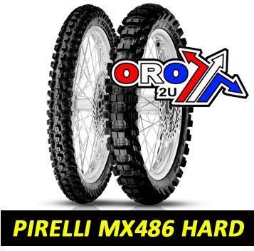 19-120/80 MX486 HARD PIRELLI, TYRE 1807000 SCORPION