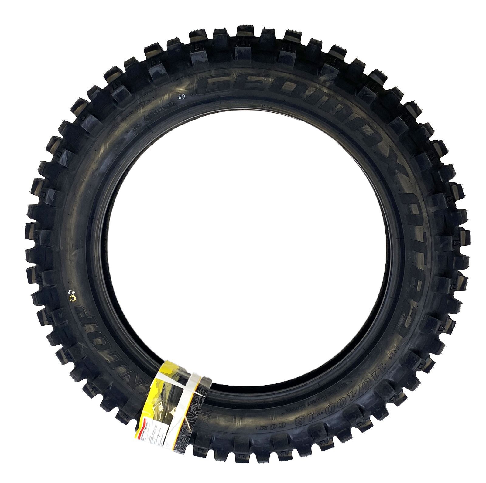 18-110/100 64M GEOMAX AT82 ENDURO MX TYRE 640314 - Image 2