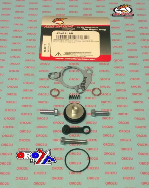 CLUTCH SLAVE CYL REBUILD KIT ALLBALLS, ALLBALLS 18-6012 450/501/701 16-21