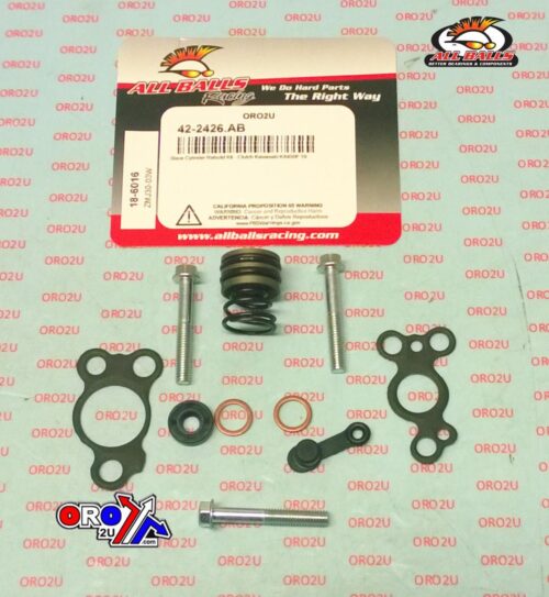 CLUTCH SLAVE CYL REBUILD KIT ALLBALLS, ALLBALLS 18-6016 KAW KX 250/450 19-22