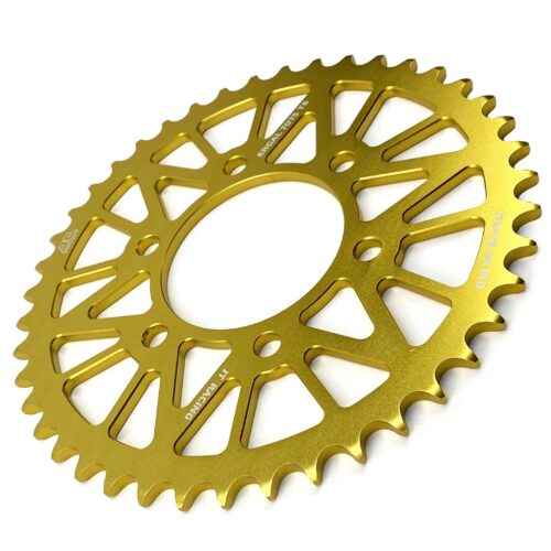 REAR SPROCKET JTA478.43GLD ALLOY, CHAIN 520 (7075-T6 Aluminium)