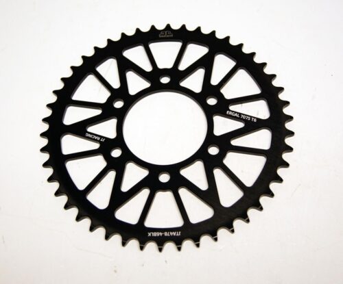 REAR SPROCKET JTA478.46BLK ALLOY, CHAIN 520 (7075-T6 Aluminium)