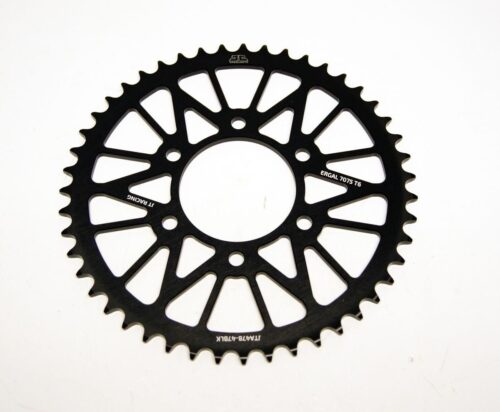 REAR SPROCKET JTA478.48BLK ALLOY, CHAIN 520 (7075-T6 Aluminium)