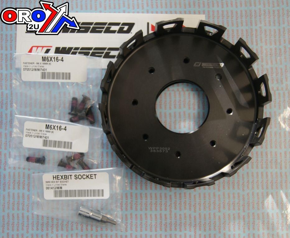 CLUTCH BASKET 03-12 SX250/300, WISECO WPP3052 KTM SX300 - Image 4