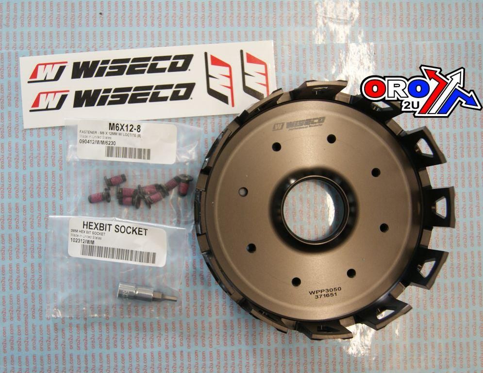 CLUTCH BASKET KTM 400-530, WISECO WPP3050 FORGED MX ATV - Image 3
