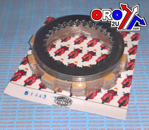 CLUTCH KIT HUSQVARNA 350 TE/TC 90-91, PLATES SINTERED STEEL SURFLEX S1443