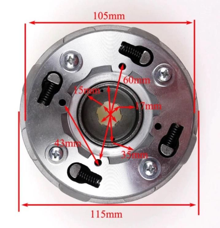 LIFAN 125CC SEMI AUTO CLUTCH, SEMI AUTO MODELS ONLY