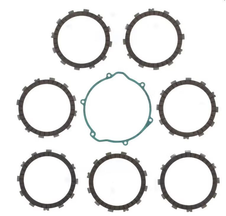CLUTCH FRICTION PLATE SET HSQ TE410 95-98, ATHENA P40230004, WITH GASKET