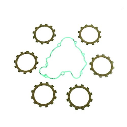 CLUTCH FRICTION PLATE SET KTM SX65 08, ATHENA P40230017, WITH GASKET