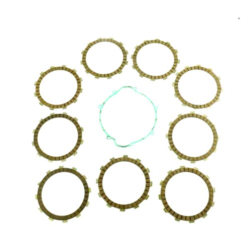 CLUTCH FRICTION PLATE SET KTM SX250 94-02, ATHENA P40230037, WITH GASKET